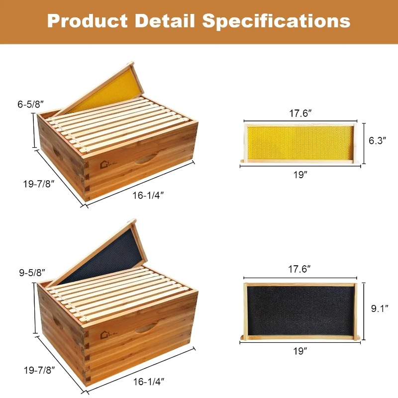 Kit Completo per Apicoltura co - Beehive Frame Wax recensione e prezzo
