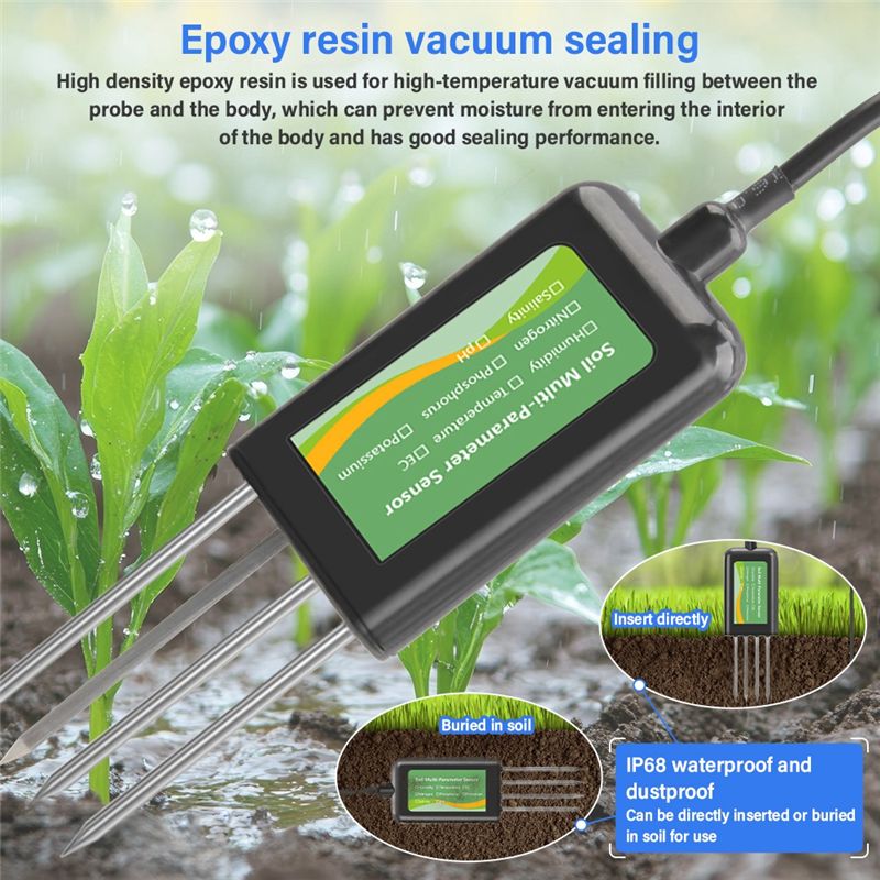 Sensore del Suolo AEE6-8 in Un - Precision Farming Smart Agriculture recensione e prezzo